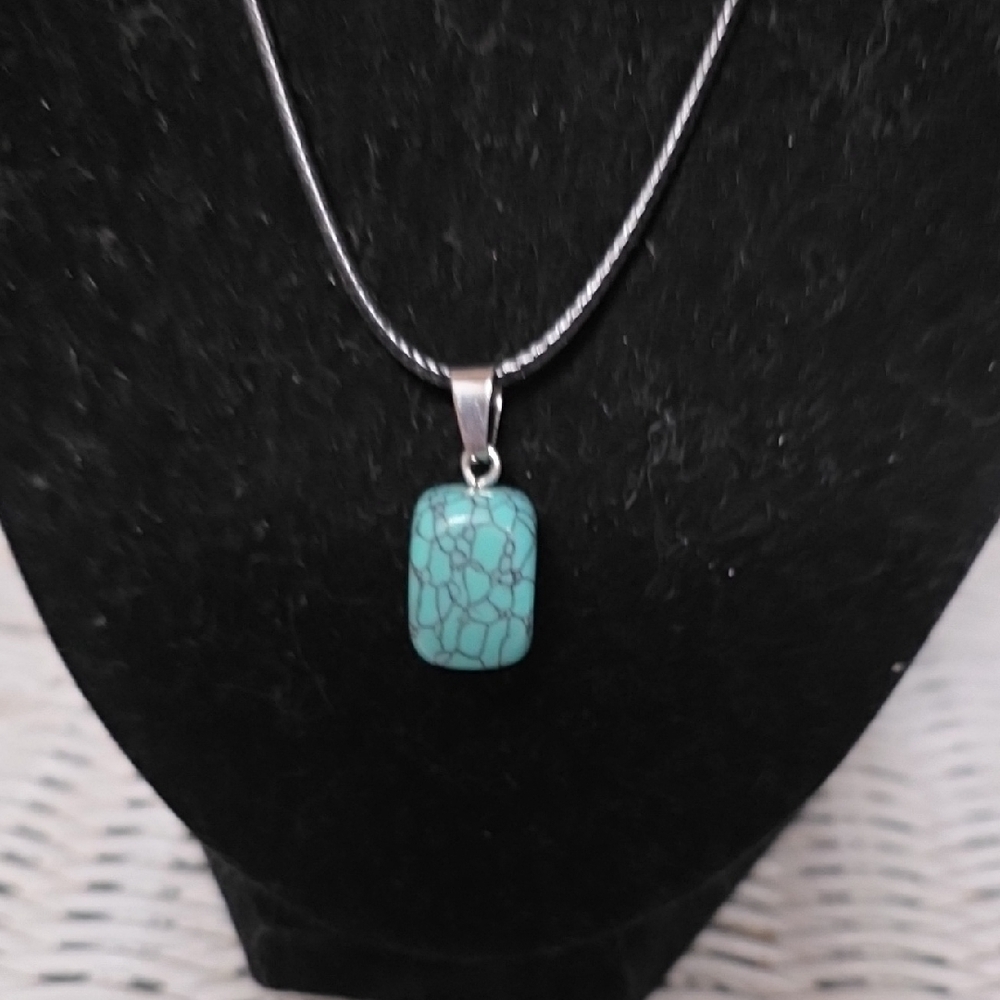 Turquoise Pendant Necklace